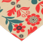Boho-Abstrakte Blumenkunst Tischdecke (Schrägansicht)