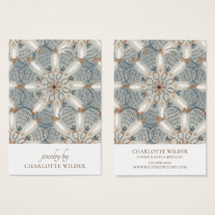 Boho Abstrakte Formen Earring Display Card