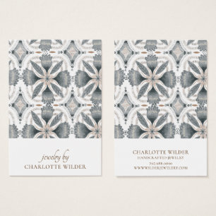 Boho Abstrakte Formen Earring Display Card