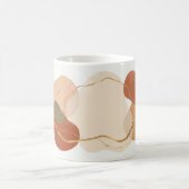 Boho Abstrakte Formen Kaffeetasse (Mittel)