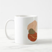 Boho Abstrakte Formen Kaffeetasse (Links)