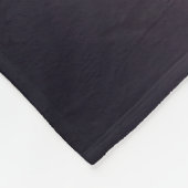 Boho abstrakte Kunst mit Mädchengesicht Fleecedecke (Ecke)