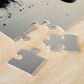 Boho abstrakte Kunst mit Mädchengesicht Puzzle (Seite)