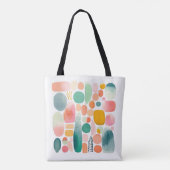 Boho-Abstrakte-Tasche Tasche (Rückseite)