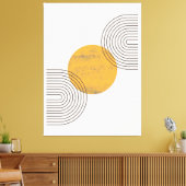 Boho-Abstrakte Wandkunst Leinwanddruck (Insitu (Wohnzimmer))