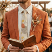 Boho abstraktes Muster Krawatte