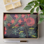 Boho-Acrylgemälde Florales Design Seidenpapier (Geschenk)