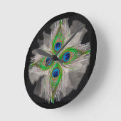 BOHO acrylic wall clock  Runde Wanduhr (Winkel)