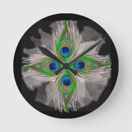 BOHO acrylic wall clock Runde Wanduhr