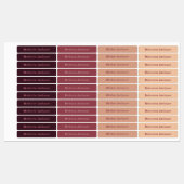 Boho Adehesive Water[proof Labels Etiketten (Blatt)
