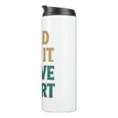 Boho Adventure Wild Spirit Brave Heart Thermosbecher (Nach rechts gedreht)