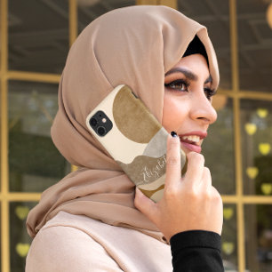 Boho Aesthetic Mountain Landscape Modern Art Case-Mate iPhone Hülle