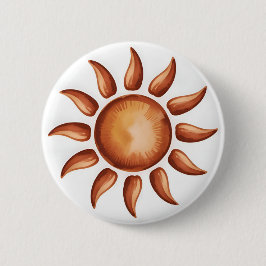 Boho-Aesthetic-Regenbogen-Party Button