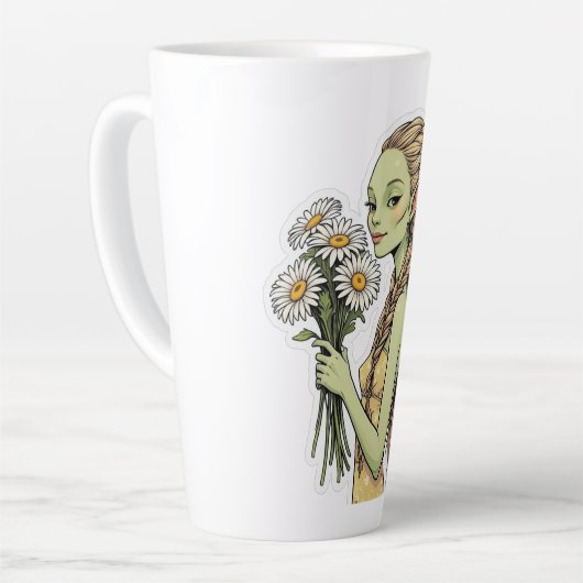 Boho Alien2 Milchtasse (Linke Ecke)