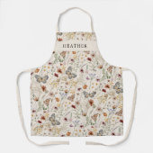 Boho All-over-Print-Schürze Schürze (Vorderseite)