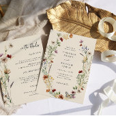 Boho alle in einer Hochzeitseinladung Einladung