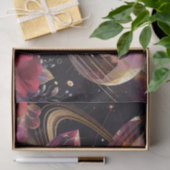 Boho Amethyst Himmlisches Mystisches Muster Seidenpapier (Geschenk)