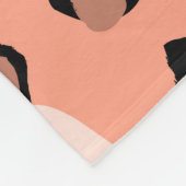 Boho Animal Pattern Fleecedecke (Ecke)