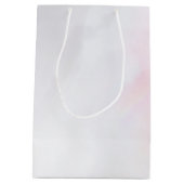 Boho Animal Skull mit Schmetterlingen und Blume Mittlere Geschenktüte (Rückseite)