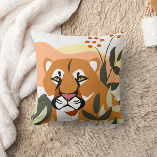 Boho Animal Throw Pillow Kissen