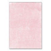 Boho Antler mit Pink Peonies Wedding Tischnummer (Rückseite)