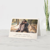 Boho Antlers Terracotta Floral QR Code Wedding Einladung (Vorderseite)