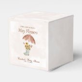 Boho April Duschen bringen May Blume Babydusche Geschenkschachtel (Vorderseite)