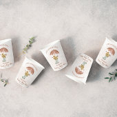 Boho April Duschen bringen May Blume Babydusche Pappbecher