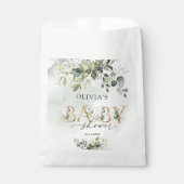 Boho Aquarell Goldbriefe Kinderdusche Geschenktütchen (Vorderseite)