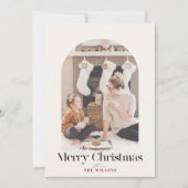 Boho Arch 4 Foto Weihnachten (Vorderseite)