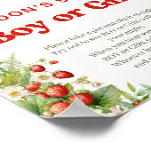 Boho Arch Berry Sweet Say nicht JUGEND oder MIRL S Poster (Ecke)