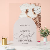 Boho Arch Brautparty Begrüßung Acrylschild (Hochzeit)