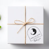 Boho Arch Celestial Crescent Moon Vielen Dank Gummistempel