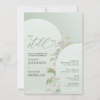 Boho arch eucalyptus blush Blume versprechen Erneu
