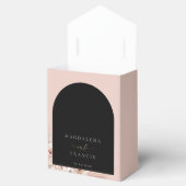 Boho arch Gastgeschenk Hochzeit box Geschenkschachtel (Geöffnet)