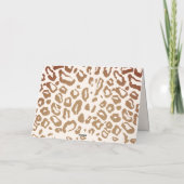 Boho Arch Holy Cow Western Babydusche Dankeskarte (Rückseite)