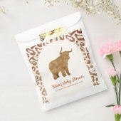 Boho Arch Holy Cow Western Babydusche Geschenktütchen (Versiegelt)