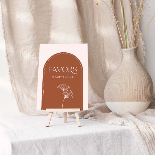 Boho Arch Minimalistisch Baby Duwer Favoriten Poster