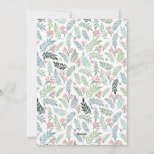 Boho Arch more The Merrier Pregnancy Ankündigung (Rückseite)