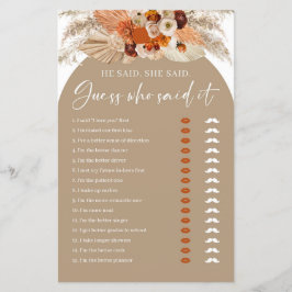 Boho arch terracotta er sagte, sie sagte Bridgame