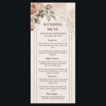 Boho arch Vintage Terrakotta Rose Saline Menükarte<br><div class="desc">Bei der Planung einer Hochzeit zum Thema Boho ist es wichtig, jedes Detail zu beachten, inklusive der Speisekarte. Um für Ihre Gäste ein zusammenhängendes und ästhetisch angenehmes Erlebnis zu schaffen, sollten Sie Vintage, Terrakotta-, Rose- und Salbeigrün-Elemente in Ihr Hochzeitsmenü aufnehmen. Beginnen Sie mit der Auswahl von Geschirr, die das rustikale...</div>