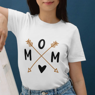 Boho Arrow MAMA Shirt - Minimalistische Mama