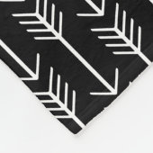 Boho Arrow-Muster-Akzent Fleecedecke (Ecke)