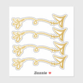 Boho Arrow Stickers Aufkleber (Blatt)