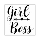 Boho Arrows Girl Boss Gummistempel (Prägung)