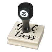 Boho Arrows Girl Boss Gummistempel (Stempel)