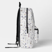 Boho Arrows & Sky Feathers Bedruckter Rucksack (Links)