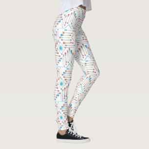 Boho Arrows und Sun V11 White ID748 Leggings