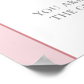 Boho Arschgeweih-Ebbe Wählen Sie einen Platz auf d Poster (Ecke)