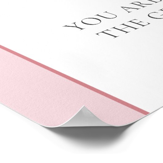 Boho Arschgeweih-Ebbe Wählen Sie einen Platz auf d Poster (Ecke)